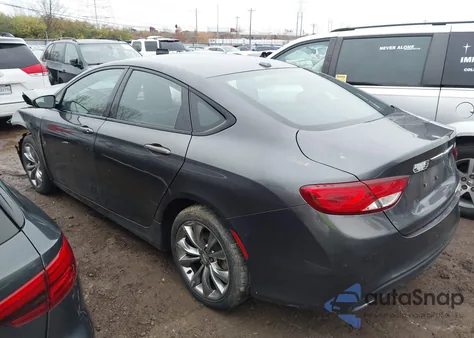 2015 Chrysler 200 S from USA, damaged, VIN 1C3CCCBB3FN709204